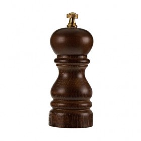 Moulin à sel 13cm en bois noyer