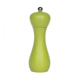 Moulin à sel 18cm en plastique vert anis
