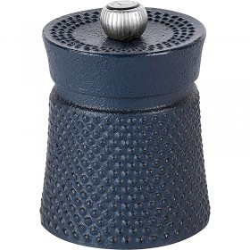 Moulin à poivre manuel 8cm fonte bleu