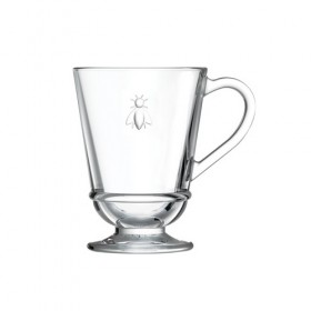 Mug à thé/café en verre pressé 27,5cl - Lot de 6