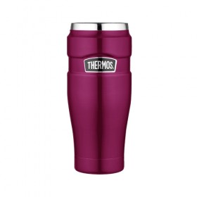 Mug tumbler isotherme sans poignée 47cl framboise