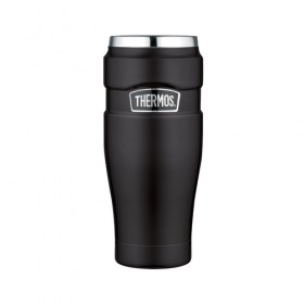 Mug tumbler isotherme sans poignée 47cl noir mat