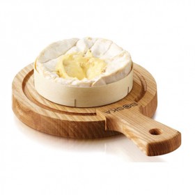 Planche à fromage ronde en bois de chêne Ø16,3 cm - size S