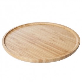 Planche amuse bouches ronde en bois 33 cm