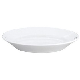 Plat oval blanc 25,1x17,2cm en porcelaine
