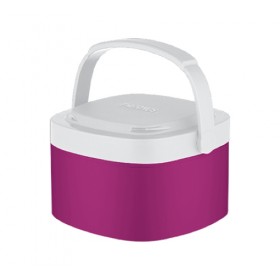 Porte aliment isotherme 35cl rose
