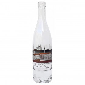 Pot lyonnais - carafe à vin décor fourvière - 46cl - A l'unité