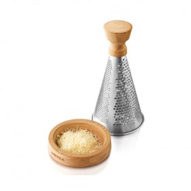 Râpe à fromage manche en bois de chêne 27,5cm