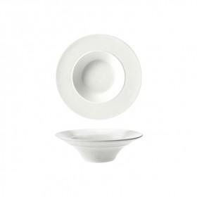 Saladier rond blanc 23.7cm - A l'unité