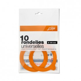 Set de 10 rondelles universelles 100mm