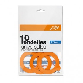 Set de 10 rondelles universelles 70mm