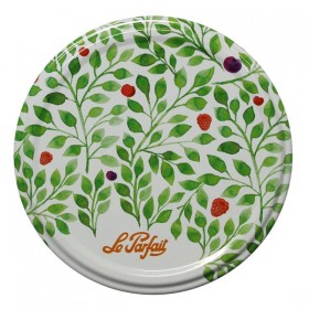 Set de 6 couvercles pour confiturier 82mm