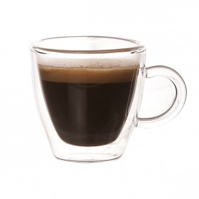 Tasse à expresso double paroi 6cl - Lot de 2