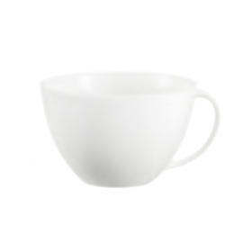 Tasse à thé/café à anse 45cl en porcelaine blanche