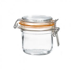 Terrine hermétique en verre 200g joint 70mm