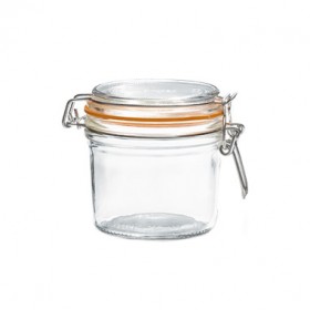 Terrine hermétique en verre 350g joint 85mm