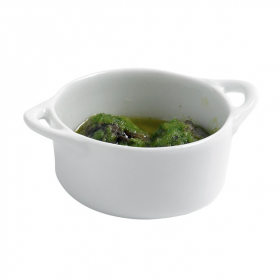 Verrine apéro ronde porcelaine 9.5cm - Set de 3