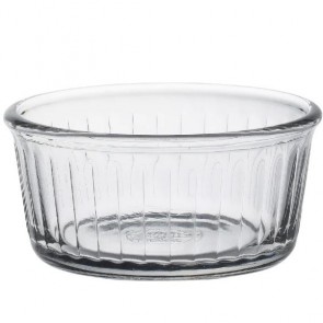 Ramequin plissé verre 8.5cm transparent - OVENCHEF - Duralex