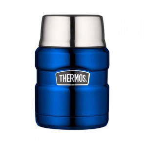 Porte aliment isotherme 47cl bleu- King - Thermos