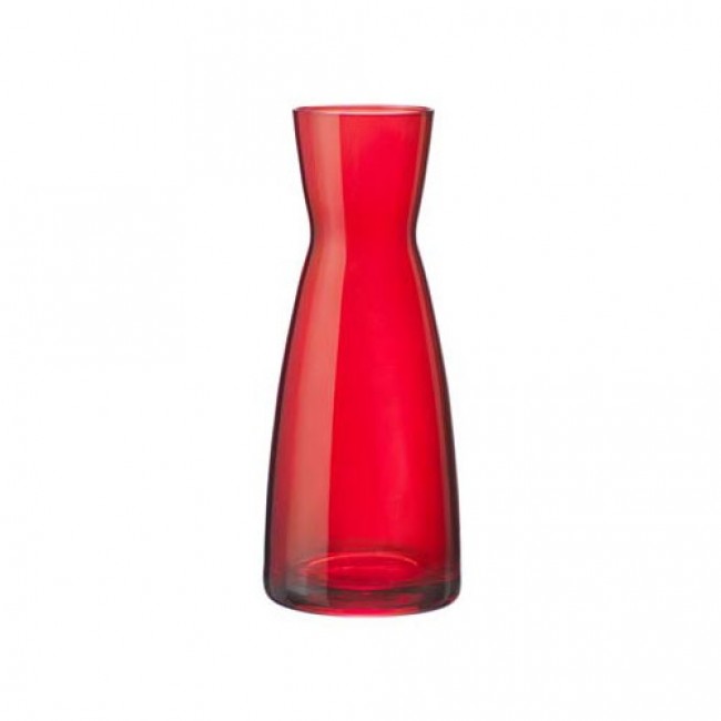 Carafe en verre rouge translucide 50 cl - Ypsilon - Bormioli Rocco