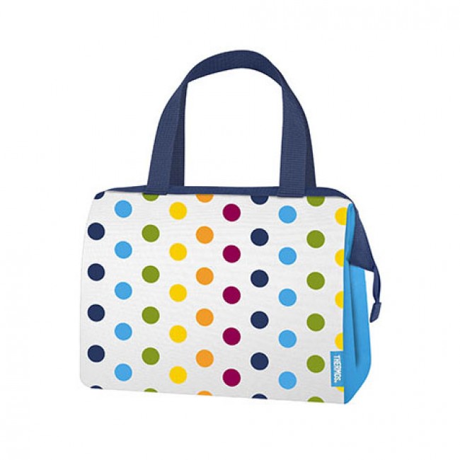 Lunch bag isotherme multicolore 7.5L 9 can - Dots and Stripes - Thermos