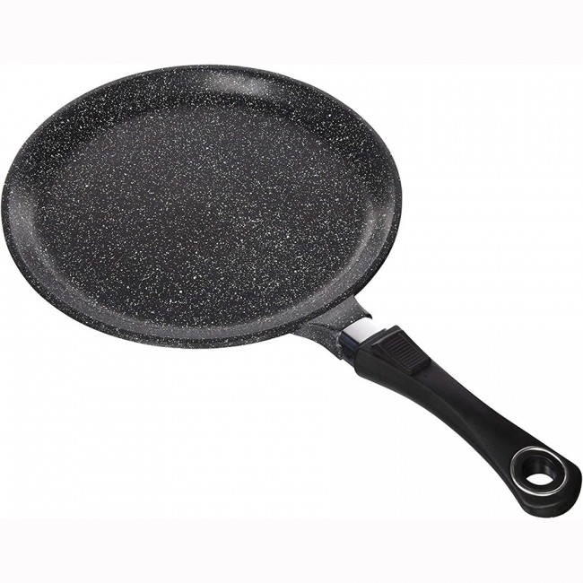 Poêle Pradel Excellence Pierra 24 Cm - Aluminium Forgé, Anti-Adhésif Pierre, Induction