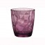 Gobelet forme basse 30cl mauve - Diamond - Bormioli Rocco