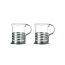 Verre à thé 22cl support anse inox - Lot de 2 - Balance - Leonardo