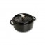 Cocotte en fonte ronde 24 cm noir mat - Fondamentales - Staub