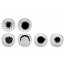 Lot de 6 douilles pâtissières - Inox - Paderno