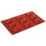 Moule flexible en silicone - 9 madeleines - Flexipad - Paderno