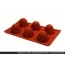 Moule flexible en silicone - 6 diamants - Flexipad - Paderno