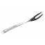 fourchette à viande 2 dents en inox 18/10 et nylon - paderno