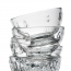 Mini bol rond en verre pressé 27cl - Lot de 6 