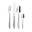 Couteau à dessert inox 18/0 3mm finition miroir - Lot de 6 - Ariane Amefa
