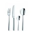 Cuillère à moka forgé inox 18/10 de 2,5mm finition miroir - Lot de 6 - Moderno - Amefa