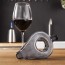 Aérateur à vin noir translucide Vacu Vin