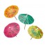 Pique ombrelle décoration coloré pour glace petit modèle 9 cm - Lot de 144 - Décorations glace- Az boutique