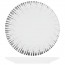 Assiette à dessert ronde noire et blanche 20cm - Glee Black - Spal