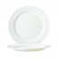 Assiette à dessert plate ronde blanche 19,5 cm - lot de 6 - Trianon - Luminarc