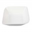 Assiette calotte carrée en porcelaine 15cm blanche - A l'unité - Louise - Cosy & Trendy