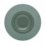 Assiette creuse gourmet ronde petit bassin 23cm vert argile en grès - A l'unité - Bahia - Guy Degrenne