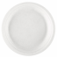 Assiette jetable bionic en cellulose couleur blanche Ø 18x1,8 cm - Lot de 50 - Vaiselle jetable