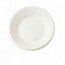 Assiette jetable bionic en cellulose couleur blanche Ø 21x1,8 cm - Lot de 50 - Vaiselle jetable