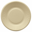 Assiette jetable bionic en cellulose couleur naturelle Ø 21x1,8 cm - Lot de 50 - Vaiselle jetable