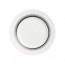 Assiette plate blanche 21,5cm en porcelaine avec motifs en relief noir - Ginseng Black - Chef & Sommelier