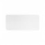 Assiette plate rectangulaire 14 x 6,5cm en porcelaine blanche - Purity - Chef & Sommelier