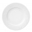 Assiette en porcelaine plate ronde blanche 28cm - Waves - Spal
