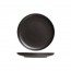 Assiette plate ronde noire 31.5cm - Okinawa - Cosy & Trendy