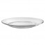 Assiette à dessert plate ronde en verre 19cm - lot de 6 - Lys - Duralex